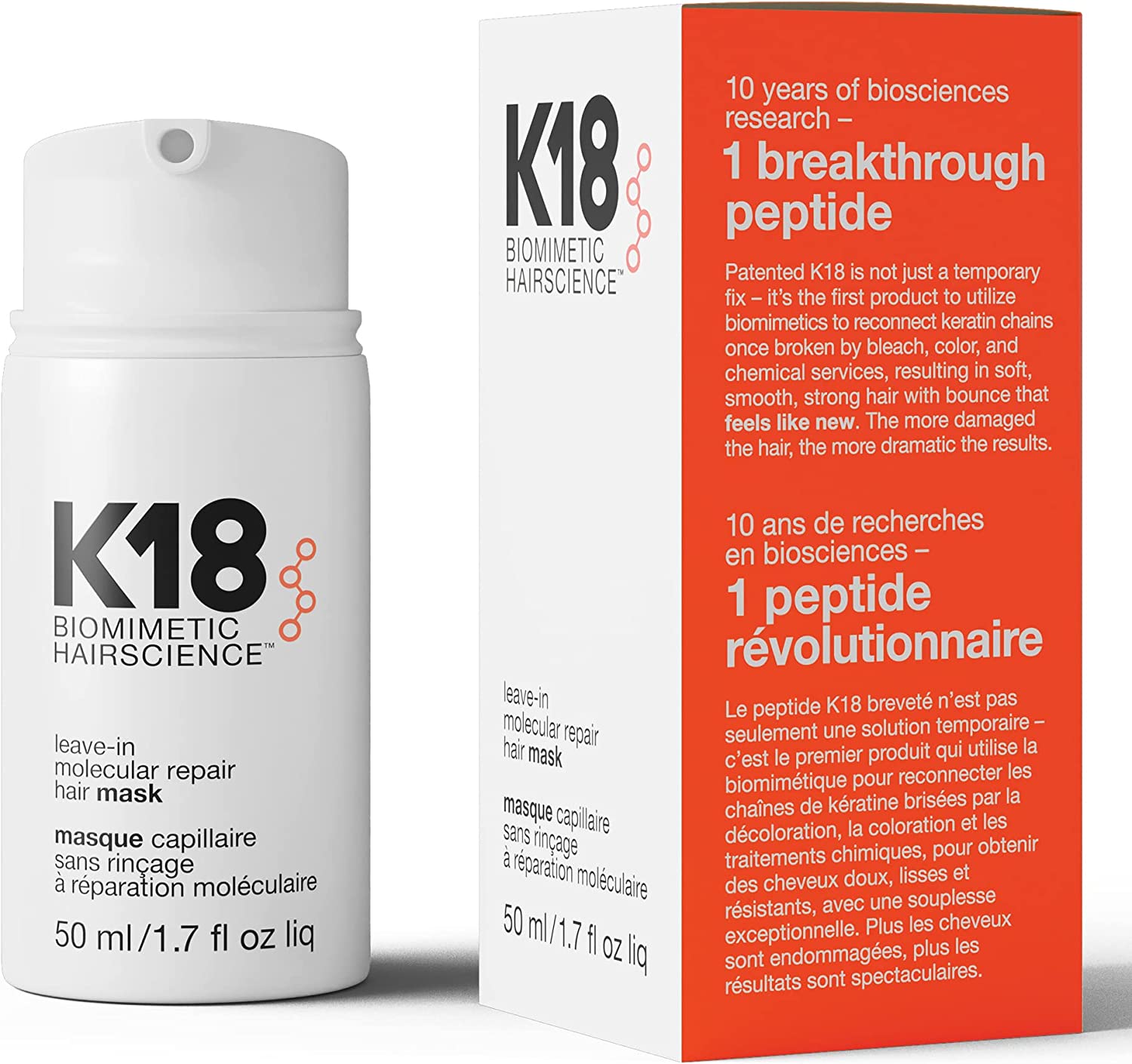 K18 Molecular Repair Hair Mask