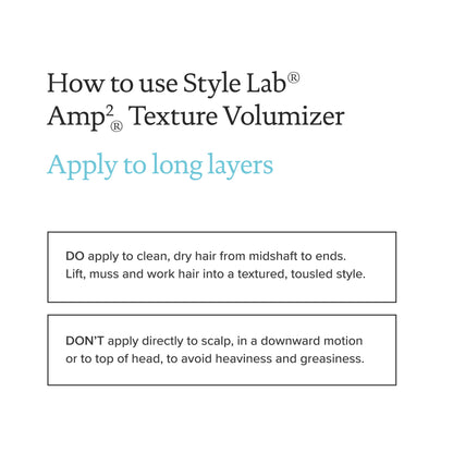 Style Lab® Amp Texture Volumizer