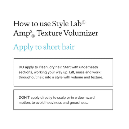 Style Lab® Amp Texture Volumizer